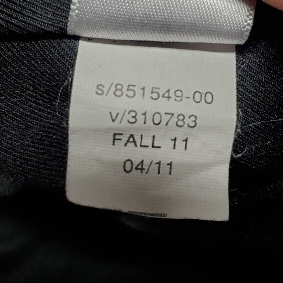 GAP Faux Leather Ribbed Back and Front Asymmetrical Zipper Moto Jacket - Picture 8 of 9